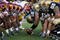 SOUTH BEND, IN - OCTOBER 17:  Braxston Cave #52 of the Notre Dame Fighting Irish prepares to snap the ball against the USC Trojans during the second quarter at Notre Dame Stadium on October 17, 2009 in South Bend, Indiana. (Photo by Jonathan Daniel/Getty Images)