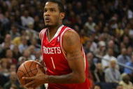 OAKLAND, CA - OCTOBER 28:  Trevor Ariza #1 of the Houston Rockets dribbles the ball during their game against the Golden State Warriors at Oracle Arena on October 28, 2009 in Oakland, California.  (Photo by Ezra Shaw/Getty Images)