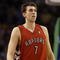 BOSTON - JANUARY 12:  Andrea Bargnani #7 of the Toronto Raptors looks on during a game against the Boston Celtics at the TD Banknorth Garden on January 12, 2007 in Boston, Massachusetts.  The Raptors defeated the Celtics 95-86. NOTE TO USER: User expressly acknowledges and agrees that, by downloading and or using this photograph, User is consenting to the terms and conditions of the Getty Images License Agreement. (Photo by Elsa/Getty Images)
