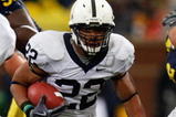 ANN ARBOR, MI - OCTOBER 24:  Evan Royster #22 of the Penn State Nittany Lions carries the ball during the game against the Michigan Wolverines on October 24, 2009 at Michigan Stadium in Ann Arbor, Michigan. (Photo by  Gregory Shamus/Getty Images)