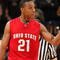 INDIANAPOLIS - MARCH 15:  Evan Turner #21 of the Ohio State Buckeyes gestures on court against the Purdue Boilermakers during the final of the Big Ten Men's Basketball Tournament at Conseco Fieldhouse on March 15, 2009 in Indianapolis, Indiana.  (Photo by Jonathan Daniel/Getty Images)