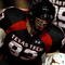 LUBBOCK, TX - NOVEMBER 01: Colby Whitlock #93 of the Texas Tech Red Raiders tackles Chris Ogbonnaya #3 of the Texas Longhorns in the Longhorns endzone for a safety during the first half of the game on November 1, 2008 at Jones Stadium in Lubbock, Texas. (Photo by Jamie Squire/Getty Images)