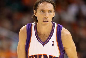 PHOENIX - OCTOBER 30:  Steve Nash #13 of the Phoenix Suns during the NBA game against the Golden State Warriors at US Airways Center on October 30, 2009 in Phoenix, Arizona.  The Suns defeated the Warriors 123-101.   NOTE TO USER: User expressly acknowledges and agrees that, by downloading and or using this photograph, User is consenting to the terms and conditions of the Getty Images License Agreement.  (Photo by Christian Petersen/Getty Images)