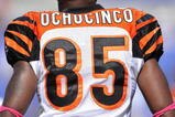 BALTIMORE - OCTOBER 11:  Chad Ochocinco #85 of the Cincinnati Bengals warms up before the game against the Baltimore Ravens at M&T Bank Stadium on October 11, 2009 in Baltimore, Maryland. The Bengals defeated the Ravens 17-14. (Photo by Larry French/Getty Images)