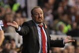 LONDON, ENGLAND - OCTOBER 31:  Rafael Benitez of Liverpool during the Barclays Premier League match between Fulham and Liverpool at Craven Cottage on October 31, 2009 in London, England.  (Photo by Clive Rose/Getty Images)