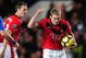 LONDON, ENGLAND - NOVEMBER 08:  Darren Fletcher of Manchester United reacts as Ricardo Carvalho of Chelsea lies injured on the pitchduring the Barclays Premier League match between Chelsea and Manchester United at Stamford Bridge on November 8, 2009 in London, England.  (Photo by Clive Mason/Getty Images)