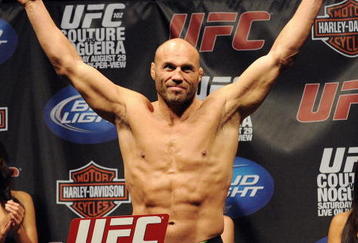 PORTLAND, OR - AUGUST 28: UFC heavyweight fighter Randy Couture weighs in at the UFC 102: Couture vs. Nogueira Weigh-In at the Rose Garden Arena on August 28, 2009 in Portland, Oregon. (Photo by Jon Kopaloff/Getty Images)