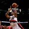 PORTLAND, OR - OCTOBER 27:  LaMarcus Aldridge #12 of the Portland Trail Blazers shoots over Carl Landry #14 of the Houston Rockets during the season opener on October 27, 2009 at the Rose Garden in Portland, Oregon. NOTE TO USER: User expressly acknowledges and agrees that, by downloading and or using this Photograph, user is consenting to the terms and conditions of the Getty Images License Agreement.  (Photo by Jonathan Ferrey/Getty Images)