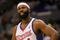LOS ANGELES - OCTOBER 31:  Baron Davis #1 of the Los Angeles Clippers reacts to a call in the game with the Dallas Mavericks on October 31, 2009 at Staples Center in Los Angeles, California. Dallas won 93-84.   NOTE TO USER: User expressly acknowledges and agrees that, by downloading and/or using this Photograph, user is consenting to the terms and conditions of the Getty Images License Agreement. (Photo by Stephen Dunn/Getty Images)