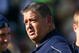 SOUTH BEND, IN - SETPEMBER 19: Head coach Charlie Weis of the Notre Dame Fighting Irish looks at a referee during a game against the Michigan State Spartans on September 19, 2009 at Notre Dame Stadium in South Bend, Indiana. (Photo by Jonathan Daniel/Getty Images)