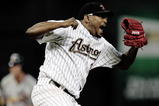HOUSTON - SEPTEMBER 23:  Houston Astros pitcher Jose Valverde #47 of the Houston Astros  reacts after striking out Julio Lugo #12 of the St. Louis Cardinals in then ninth inning to end the game at Minute Maid Park on September 23, 2009 in Houston, Texas. Houston Won 3-0. (Photo by Bob Levey/Getty Images)