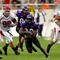 FORT WORTH, TX - SEPTEMBER 15:  Tailback Aaron Brown #23 of the Texas Christian University Horned Frogs runs against the Utah Utes on September 15, 2005 at Amon Carter Stadium in Fort Worth, Texas. TCU defeated Utah 23-20 in OT.  (Photo by Ronald Martinez/Getty Images)