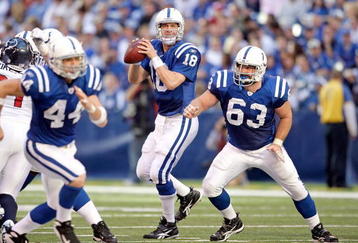 INDIANAPOLIS - NOVEMBER 08:  Peyton Manning #18 of the Indianapolis Colts passes the ball during the NFL game against the Houston Texans at Lucas Oil Stadium on November 8, 2009 in Indianapolis, Indiana.  The Colts won 20-17.  (Photo by Andy Lyons/Getty Images)