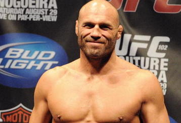 PORTLAND, OR - AUGUST 28: UFC heavyweight fighter Randy Couture weighs in at UFC 102: Couture vs. Nogueira Weigh-In at the Rose Garden Arena on August 28, 2009 in Portland, Oregon. (Photo by Jon Kopaloff/Getty Images)