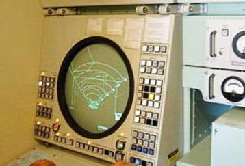TATOI, GREECE - JULY 30:  A Greek Air Force officer operates the radar of Patriot air defence missile launchers North of Athens at Tatoi military air base, on July 30, 2004 in Tatoi, Greece. Dozens of new PAC 3 (Patriot Advanced Capability) missiles were armed and in position at three locations around the Attica basin providing an air defence 'umbrella' over the Greek capital as part of a massive security plan to safeguard the upcoming Athens 2004 Olympic Games.  (Photo by Milos Bicanski/Getty Images)
