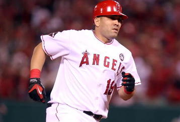 ANAHEIM, CA - OCTOBER 20:  Kendry Morales #19 of the Los Angeles Angels of Anaheim rounds the bases after hitting a solo home run during the fifth inning in Game Four of the ALCS against the New York Yankees during the 2009 MLB Playoffs at Angel Stadium on October 20, 2009 in Anaheim, California.  (Photo by Stephen Dunn/Getty Images)