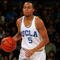 WESTWOOD, CA - MARCH 05:  Jerime Anderson #5 of the UCLA Bruins dribbles the ball upcourt in the second half against the Oregon State Beavers during their NCAA basketball game at Pauley Pavilion on March 5, 2009 in Westwood, California. The Bruins defeated Beavers 79-54.  (Photo by Victor Decolongon/Getty Images)