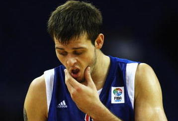 LONDON, ENGLAND - AUGUST 15:  Joel Freeland of Great Britain looks on during the game between Great Britain and Turkey as part of the Game On event at the O2 Arena on August 15, 2009 in London, England.  (Photo by Paul Gilham/Getty Images)