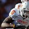 AUSTIN, TX - OCTOBER 25:  Running back Keith Toston #5 of the Oklahoma State Cowboys runs for a touchdown against the Texas Longhorns at Texas Memorial Stadium on October 25, 2008 in Austin, Texas.  (Photo by Ronald Martinez/Getty Images)