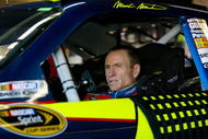 FORT WORTH, TX - NOVEMBER 07:  Mark Martin, driver of the #5 CARQUEST/Kellogg's Chevrolet, sits in his car during practice for the NASCAR Sprint Cup Series Dickies 500 at Texas Motor Speedway on November 7, 2009 in Fort Worth, Texas.  (Photo by Chris Graythen/Getty Images)