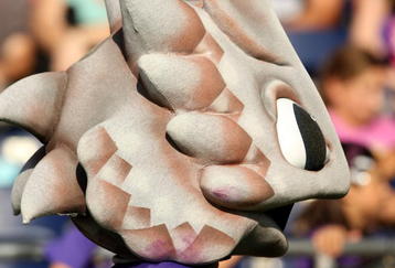 SAN DIEGO - NOVEMBER 7:   The Texas Christian University Horned Frogs  mascot on the sidelines in the game with the San Diego State Aztecs on November 7, 2009 at Qualcomm Stadium in San Diego, California.    (Photo by Stephen Dunn/Getty Images)