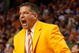 TAMPA, FL - MARCH 15:  Head coach Bruce Pearl of the Tennessee Volunteers argues a call with the referees during the game against the Mississippi State Bulldogs during the Championship game of the SEC Men's Basketball Tournament on March 15, 2009 at The St. Pete Times Forum in Tampa, Florida.   The Bulldogs defeated the Volunteers 64-61.  (Photo by Chris Graythen/Getty Images)