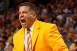 TAMPA, FL - MARCH 15:  Head coach Bruce Pearl of the Tennessee Volunteers argues a call with the referees during the game against the Mississippi State Bulldogs during the Championship game of the SEC Men's Basketball Tournament on March 15, 2009 at The St. Pete Times Forum in Tampa, Florida.   The Bulldogs defeated the Volunteers 64-61.  (Photo by Chris Graythen/Getty Images)