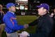 SAN DIEGO, CA - DECEMBER 23:  Head Coach Chris Petersen of the Boise State Broncos meets Heads Coach Gary Patterson of TCU Horned Frogs after the Horned Frogs 17-16 win over the Broncos during the San Diego County Credit Union Poinsettia Bowl at Qualcomm Stadium on December 23, 2008 in San Diego, California. (Photo by Donald Miralle/Getty Images)