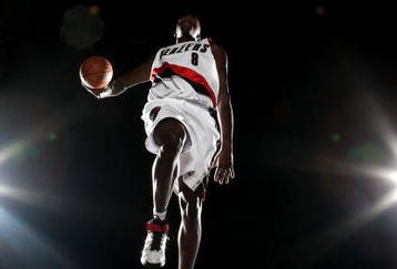 PORTLAND, OR - SEPTEMBER 29:  Martell Webster #8 of the Portland Trail Blazers poses for a portrait during Media Day for the Portland Trail Blazers at the Rose Garden on September 29, 2008 in Portland, Oregon.  NOTE TO USER: User expressly acknowledges and agrees that, by downloading and/or using this Photograph, user is consenting to the terms and conditions of the Getty Images License Agreement.  (Photo by Jonathan Ferrey/Getty Images)