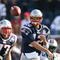 FOXBORO, MA - NOVEMBER 8:  Tom Brady #12 of the New England Patriots throws against the Miami Dolphins at Gillette Stadium on November 8, 2009 in Foxboro, Massachusetts.  (Photo by Jim Rogash/Getty Images)