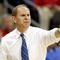 KANSAS CITY, MO - MARCH 19: Head Coach John Beilein of the Michigan Wolverines points toward the court from the sideline during their first round game against the Clemson Tigers in the NCAA Division I Men's Basketball Tournament at the Sprint Center on March 19, 2009 in Kansas City, Missouri. The Wolverines defeated the Tigers 62-59. (Photo by Jamie Squire/Getty Images)