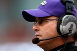 CLEMSON, SC - SEPTEMBER 26:  Head coach Gary Patterson of the TCU Horned Frogs watches on during a 14-10 victory over the Clemson Tigers in their game at Memorial Stadium on September 26, 2009 in Clemson, South Carolina.  (Photo by Streeter Lecka/Getty Images)