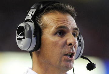 GAINESVILLE, FL - NOVEMBER 7: Coach Urban Meyer of the Florida Gators watches play against the Vanderbilt Commodores  on November 7, 2009 at Ben Hill Griffin Stadium in Gainesville, Florida.  (Photo by Al Messerschmidt/Getty Images) 