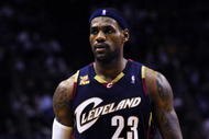 ORLANDO, FL - NOVEMBER 11: LeBron James #23 of the Cleveland Cavaliers stands on the court during the game against the Orlando Magic on November 11, 2009 at Amway Arena in Orlando, Florida. NOTE TO USER: User expressly acknowledges and agrees that, by downloading and/or using this Photograph, user is consenting to the terms and conditions of the Getty Images License Agreement. (Photo by Sam Greenwood/Getty Images)