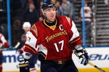 ATLANTA - OCTOBER 22:  Ilya Kovalchuk #17 of the Atlanta Thrashers against the Washington Capitals at Philips Arena on October 22, 2009 in Atlanta, Georgia.  (Photo by Kevin C. Cox/Getty Images)