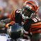 CINCINNATI - NOVEMBER 8: Chad Ochocinco #85 of the Cincinnati Bengals is tackled by Ed Reed #20 of the Baltimore Ravens at Paul Brown Stadium on November 8, 2009 in Cincinnati, Ohio.  (Photo by John Sommers II/Getty Images)