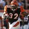 CINCINNATI - NOVEMBER 8: Cedric Benson #32 of the Cincinnati Bengals runs against the Baltimore Ravens at Paul Brown Stadium on November 8, 2009 in Cincinnati, Ohio.  (Photo by John Sommers II/Getty Images)