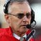 STATE COLLEGE, PA - NOVEMBER 7: Head coach Jim Tressel of the Ohio State Buckeyes coaches on the sideline during a game against the Penn State Nittany Lions on November 7, 2009 at Beaver Stadium in State College, Pennsylvania. (Photo by Hunter Martin/Getty Images)