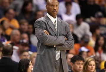 PHOENIX - NOVEMBER 11:  Head coach Byron Scott of the New Orleans Hornets watches the NBA game against the Phoenix Suns at US Airways Center on November 11, 2009 in Phoenix, Arizona. The Suns defeated the Hornets 124-104.  NOTE TO USER: User expressly acknowledges and agrees that, by downloading and or using this photograph, User is consenting to the terms and conditions of the Getty Images License Agreement.  (Photo by Christian Petersen/Getty Images)