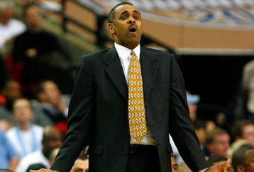ATLANTA - MARCH 13:  Head coach Paul Hewitt of the Georgia Tech Yellow Jackets reacts to a call by an official during day two against the Florida State Seminoles of the 2009 ACC Men's Basketball Tournament on March 13, 2009 at the Georgia Dome in Atlanta, Georgia.  (Photo by Kevin C. Cox/Getty Images)