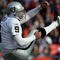 DENVER - NOVEMBER 23: Punter Shane Lechler #9 of the Oakland Raiders punts the ball to the Denver Broncos during week 12 NFL action at Invesco Field at Mile High on November 23, 2008 in Denver, Colorado. The Raiders defeated the Broncos 31-10. (Photo by Doug Pensinger/Getty Images)