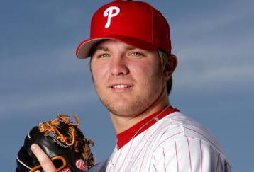 CLEARWATER, FL - FEBRUARY 24:  Kyle Drabek of the Philadelphia Phillies poses during Photo Day on February 24, 2007 at Brighthouse Networks Field in Clearwater, Florida. (Photo by Al Bello/Getty Images)