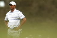 MELBOURNE, AUSTRALIA - NOVEMBER 14:  Tiger Woods of the USA prepares to play an approach shot on the 3rd hole during round three of the 2009 Australian Masters at Kingston Heath Golf Club on November 14, 2009 in Melbourne, Australia.  (Photo by Quinn Rooney/Getty Images)