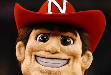 OKLAHOMA CITY - MARCH 11:  The Nebraska Cornhuskers mascot during the Phillips 66 Big 12 Men's Basketball Championship at the Ford Center March 11, 2009 in Oklahoma City, Oklahoma.  (Photo by Ronald Martinez/Getty Images)