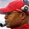 INDIANAPOLIS - NOVEMBER 01:  Mike Singletary the Head Coach of the San Francisco 49ers is pictured during the NFL game against  the Indianapolis Colts  at Lucas Oil Stadium on November 1, 2009 in Indianapolis, Indiana. The Colts won 18-14.  (Photo by Andy Lyons/Getty Images)