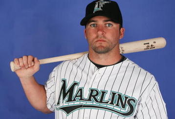 JUPITER, FL - FEBRUARY 22:  Dan Uggla #6 of the Florida Marlins poses during photo day at Roger Dean Stadium on February 22, 2009 in Jupiter, Florida.  (Photo by Doug Benc/Getty Images)