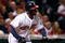 CLEVELAND - OCTOBER 18:  Kenny Lofton #7 of the Cleveland Indians pops out in the fifth inning against the Boston Red Sox during Game Five of the American League Championship Series at Jacobs Field on October 18, 2007 in Cleveland, Ohio.  (Photo by Elsa/Getty Images)