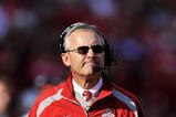 COLUMBUS, OH - OCTOBER 10:  Head coach Jim Tressel of the Ohio State Buckeyes looks up at the clock during a game against the Wisconsin Badgers at Ohio Stadium on October 10, 2009 in Columbus, Ohio.  Ohio State defeated Wisconsin 31-13.  (Photo by Jamie Sabau/Getty Images)