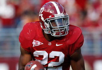 TUSCALOOSA, AL - OCTOBER 24:  Mark Ingram #22 of the Alabama Crimson Tide against the Tennessee Volunteers at Bryant-Denny Stadium on October 24, 2009 in Tuscaloosa, Alabama.  (Photo by Kevin C. Cox/Getty Images)