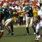 WACO, TX - NOVEMBER 14:  Quarterback Nick Florence #11 of the Baylor Bears drops back to pass during the first half against the Texas Longhorns on November 14, 2009 at Floyd Casey Stadium in Waco, Texas.  The Longhorns beat the Bears 47-14.  (Photo by Tom Pennington/Getty Images)